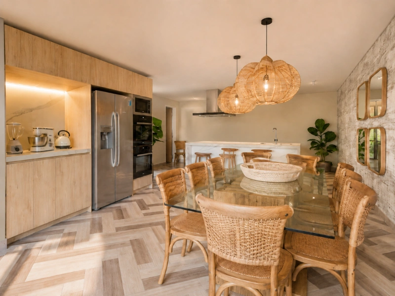 Salón gourmet en condominio Plaza Piedra