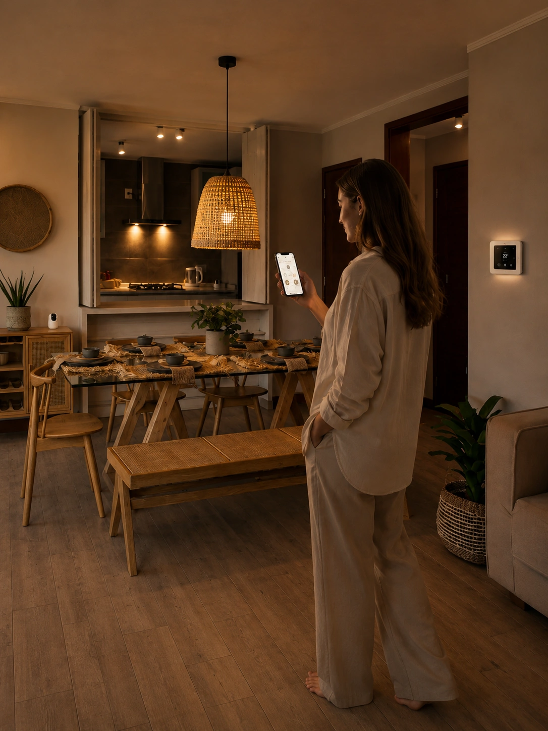 Domótica Ictinos Smart — Control inteligente del hogar desde el celular