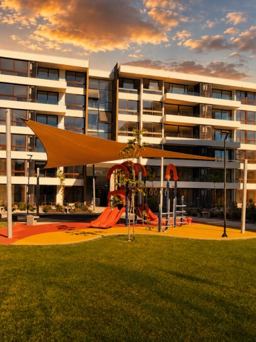 8 áreas comunes en condominio Plaza Piedra Huechuraba