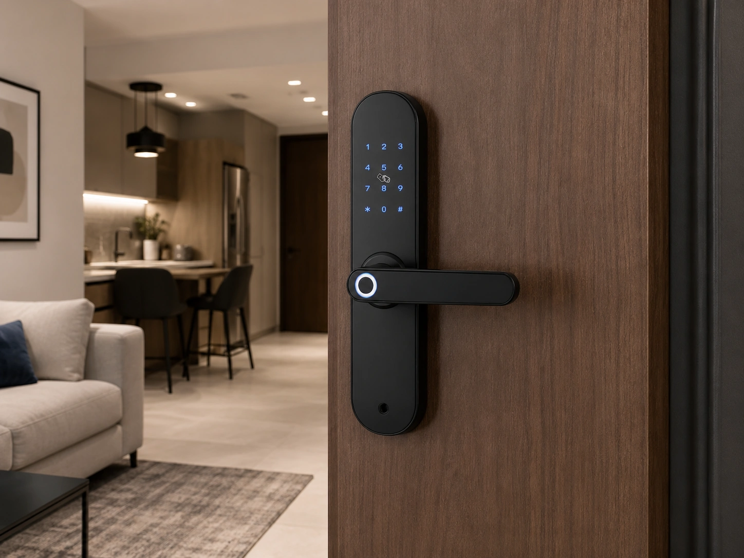 Ictinos Smart — Cerradura Electrónica: acceso digital con huella, clave y app