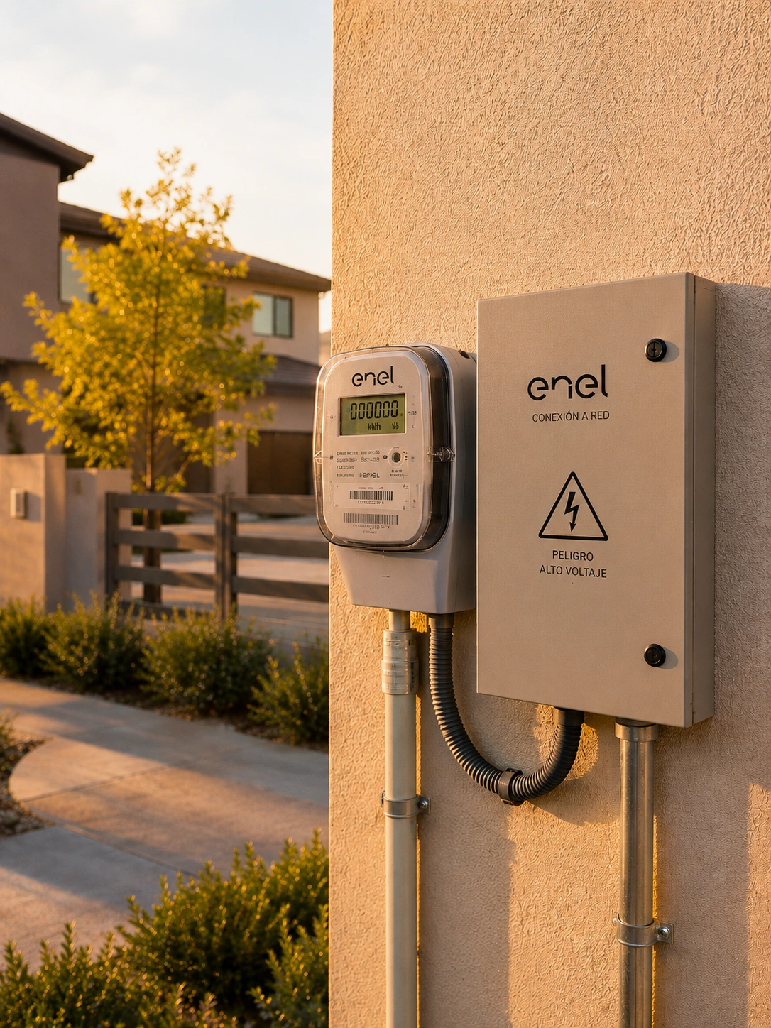 Sistema ENEL Net Billing para inyección de energía solar a la red